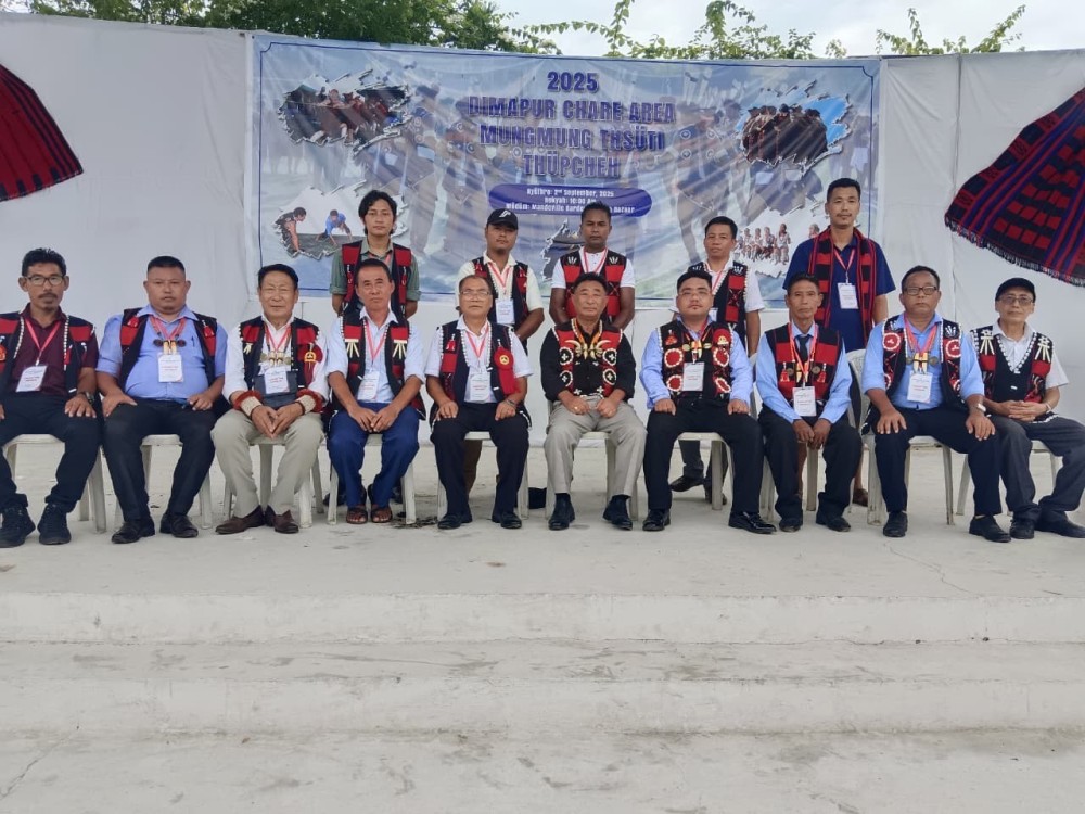 Dimapur Sangtam Chare Area Mungmung Festival was celebrated at the Mandeville Garden in Purana Bazaar here on September 2.